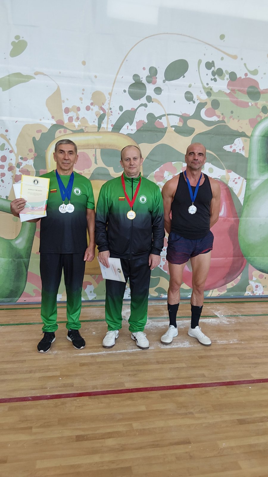 Trakų rajono svarsčio kilnotojai – tarp Lietuvos čempionato prizininkų